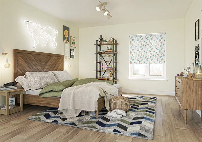 Succulent Plant Pots, Lush Green - Twist&Fit Roller Blind - Image 7
